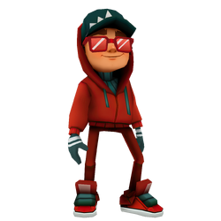 Retro Badge Subway Surfers Jake - Subway Surfers - Hoodie