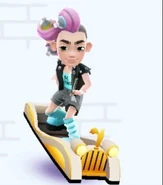 Cleosurfingonroller.png (74 KB) Cleo surfing on Roller