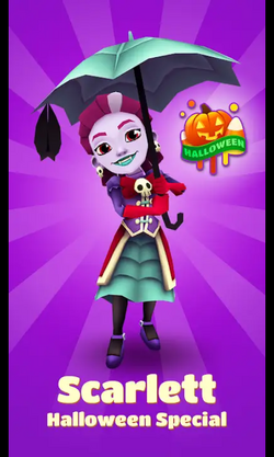 Subway Surfers Halloween Unlocked Scarlett & Manny & Eddy New