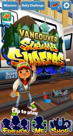 Subway Surfers moblie game features new Vancouver map - Vancouver