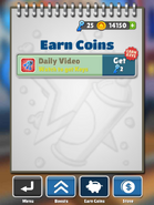 Earn keys by watching the Daily Video