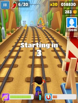 Subway Surfers Freestyler Double Jump and Super Jump! 