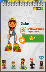 Jake (Subway Surfers) [Super Smash Bros. (Wii U)] [Mods]