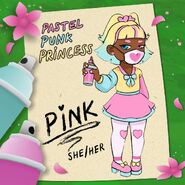 Concept art for Pink profile