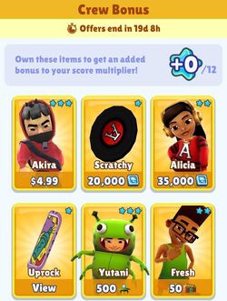 What's your favorite ? ⭐️ #subwaysurfers #worldtour2013