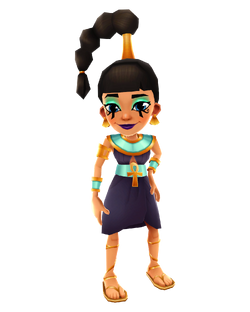 Subway Surfers on X: #ShopUpdate Explore the sandy seas of Egypt with the  Cairo crew. 😎 Unlocks Kareem, Jasmine, Zuri - including Jasmine's Safari  Outfit and Zuri's City Outfit. Available ALL update.