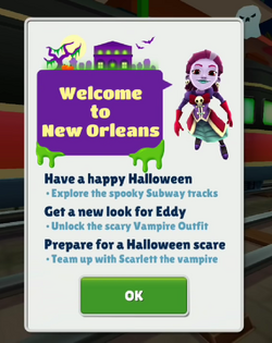Subway Surfers New Orleans 2018, Halloween Update