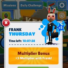 Frank Subway Surfers Wiki Fandom Frank is a character that can be unlocked by purchasing with 40,000. frank subway surfers wiki fandom
