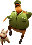 Guard and Dog