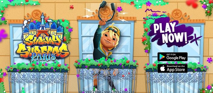 Subway Surfers World Tour Wonderful City of Paris - Easter New