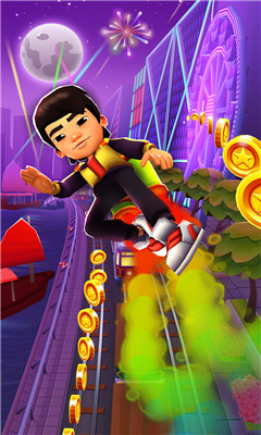 Subway Surfers Hong Kong Gameplay - With Brandon Hong Kong Special -  Android 