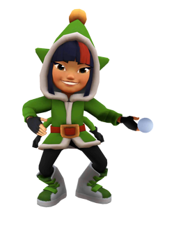 Subway Surfers X-mas Elf Jake vs Elf Frash vs Elf Tricky vs Elf Yutani  Gameplay Android ios 