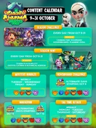 Haunted Hood 2023 Content Calendar