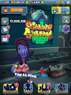 SUBWAY SURFERS: HAUNTED HOOD jogo online gratuito em