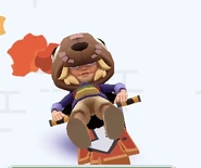 Lily surfing on Motor Mania