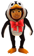 Malik's Christmas special outfit, Penguin ()