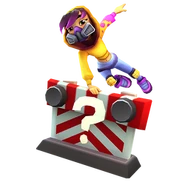 Miss Maia on the Barrier Thumb Up #1