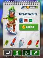 Purchasing Great White with Izzy