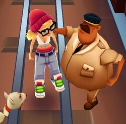 Check out biffy593's Shuffles tricky costume from subway surfers😋