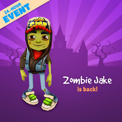 Subway Surfers - #ShopUpdate BLACK FRIDAY EXCLUSIVE DEAL! 🛍️🤩🛍️ Zombie  Jake, Frankette, Nina, and more than 20 other fan-favorite surfers are in  the Shop now! Come check out our #SubwaySurfers #BlackFriday specials