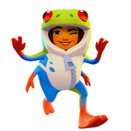 A new character: Yutani Tree Frog