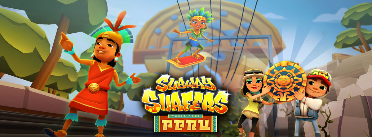 SUBWAY SURFERS CARLOS SURFISTA DO PERU 