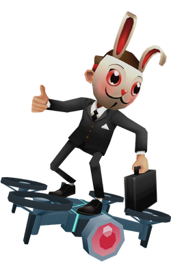 Frank - Subway Surf Personagens Frank - Free Transparent PNG