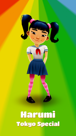 Harumi, subway Surfers, frizz, new Orleans, Subway, Mobile game, model  Sheet, mascot, superhero, wiki