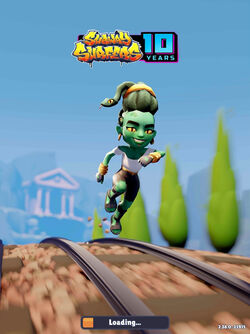 Game Subway Surfers Greece online. Play for free