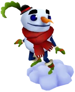 Buddy surfing on Snow Cloud