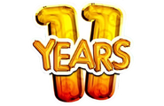 11 Years 2023 Logo #2