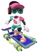 Frutti surfing on Skyrocket