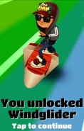 Unlocking Windglider with Jake in his Dark Outfit
