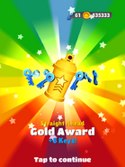 Straight Ahead - Gold Award