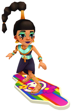 Subway Surfers on X: #ShopUpdate Explore the sandy seas of Egypt with the  Cairo crew. 😎 Unlocks Kareem, Jasmine, Zuri - including Jasmine's Safari  Outfit and Zuri's City Outfit. Available ALL update.