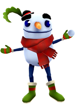 Subway Surfers Buddy the Snowman, jogos, subway surfers, png