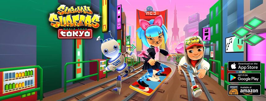 Subway Surfers World Tour 2018 - Tokyo - Official Trailer, The update is  here! Time to visit #Tokyo with the #SubwaySurfers! 🌸😄, By SYBO