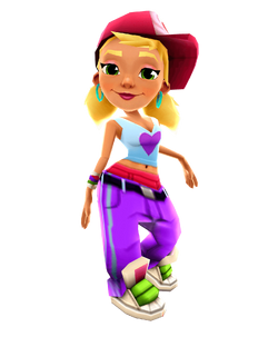 Subway Surfers Sub Surf Spray Crew 4 Vinyl Figure (Jake) No Lid