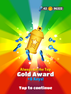 Always on the Top - Gold Award