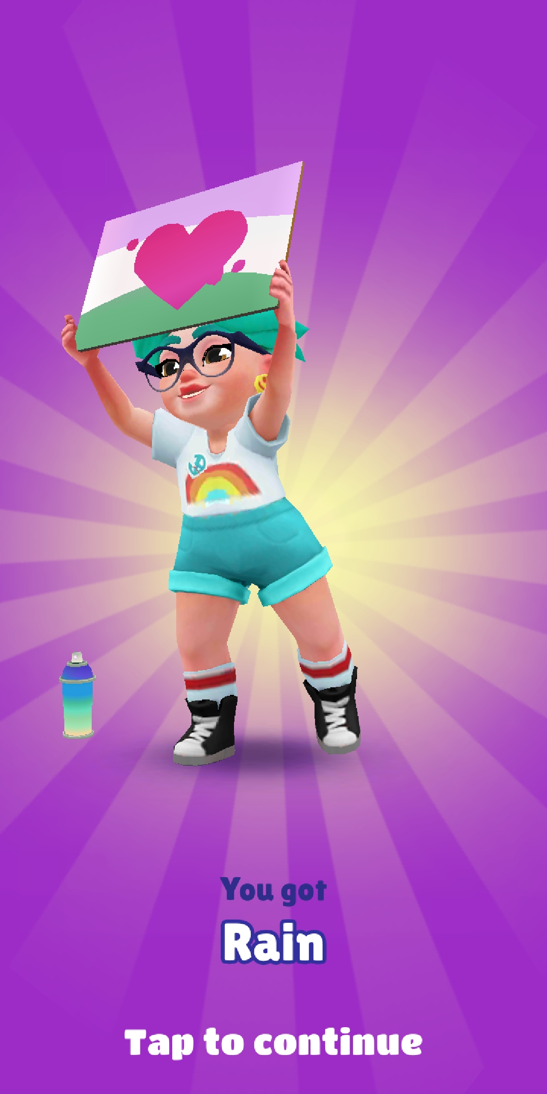 Rain (Subway Surfers), LGBT Characters Wikia