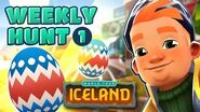 🐣 Subway Surfers Weekly Hunt - Collecting Easter Eggs in Iceland (Week 1)