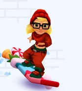 Festive Tricky surfing on Jingle Dingle