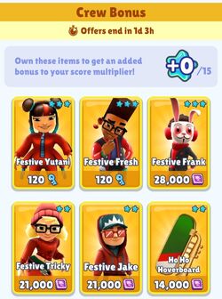 Subway Surfers - Join Subway Surfers in World Tour Subway City Xmas! 🎄  Team up with the Elf Core Crew and the rest of the #SubwaySurfers NOW:   📱