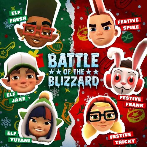 Subway Surfers on X: 🌨️ #BattleOfTheBlizzard 🌨️ Battle it out