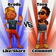 Tony vs Brody