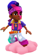 Rocky surfing on Sweetheart