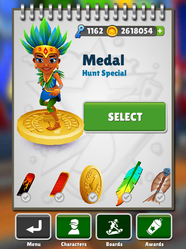 Medal, Subway Surfers Wiki