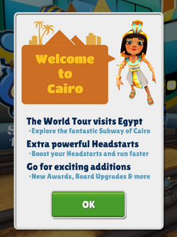 Subway Surfers on X: #ShopUpdate Explore the sandy seas of Egypt with the  Cairo crew. 😎 Unlocks Kareem, Jasmine, Zuri - including Jasmine's Safari  Outfit and Zuri's City Outfit. Available ALL update.