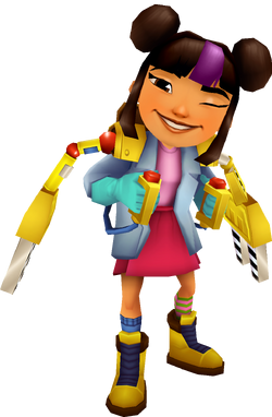 Just unblocked this amazing Yutani's skin.Simple fabulous,isn't? : r/ subwaysurfers