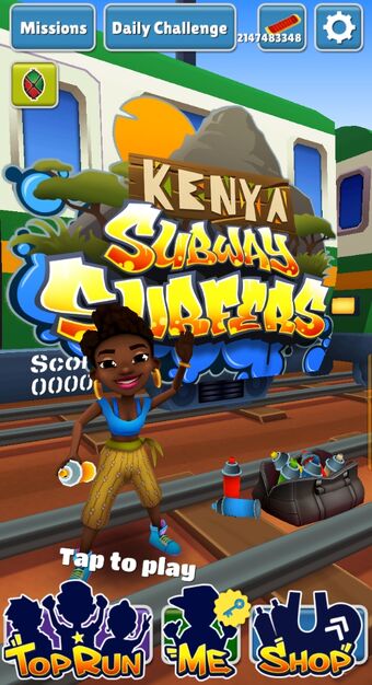 Subway Surfers Brings Kenyan Theme as it hits 1 Billion downloads